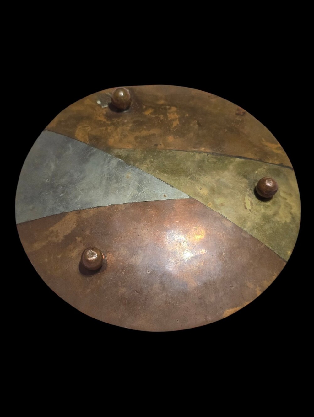 Handcrafted Multitone Trinket Plate - Picture 2 of 2